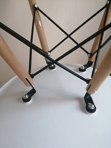 Пластиковый стул Eames PC-015 желтый фото покупателя 336