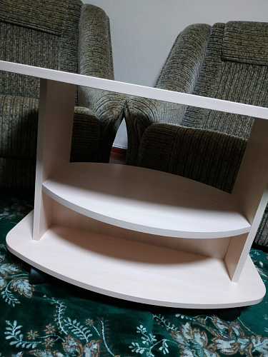 Журнальный стол Лидер ясень шимо темный фото покупателя 103