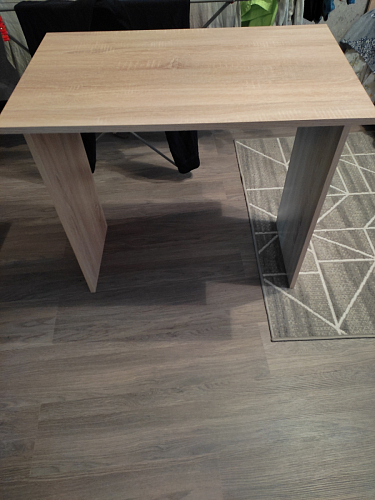 Стол письменный Kiwi дуб молочный  - Уцененный экземпляр фото покупателя 18