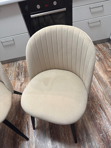 Стул на металлокаркасе Gabi gray / black фото покупателя 575