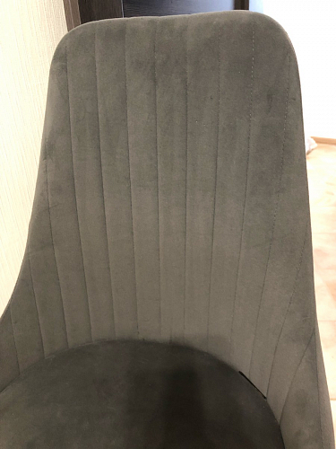 Стул на металлокаркасе Kora gray / black фото покупателя 70