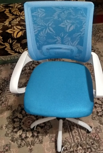 Компьютерное кресло Ergoplus light gray / white фото покупателя 20