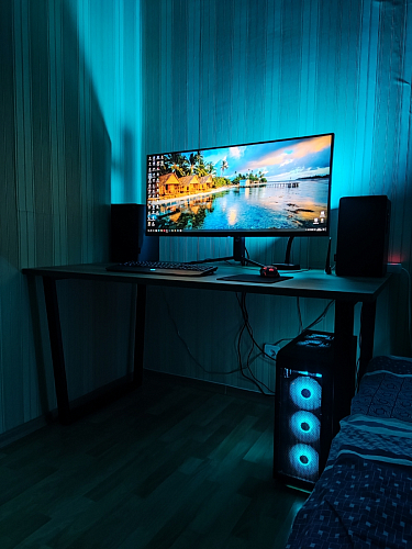 Деревянный стол Лота Лофт 120х75 белый матовый / дуб крафт золотой фото покупателя 792