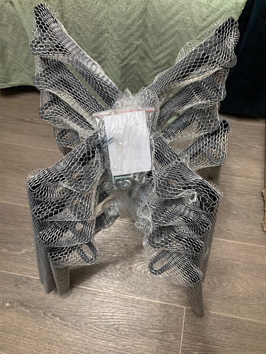 Комплект стульев Чилли 4 шт темно-серый / черный фото покупателя 547