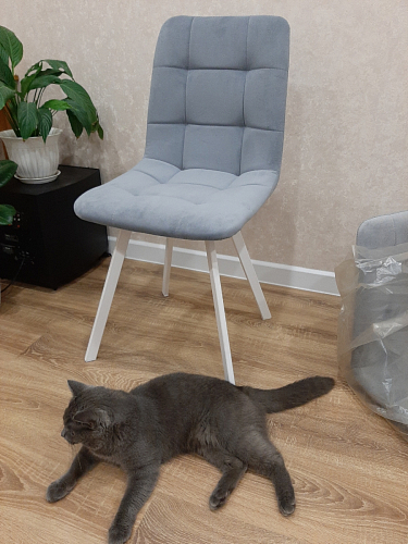 Комплект стульев Чилли 2 шт бежевый / черный фото покупателя 758