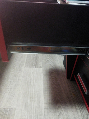 Тумба Ханна черная / красная  - Уцененный экземпляр фото покупателя 49