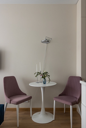 Стул на металлокаркасе Kora beige / black фото покупателя 351