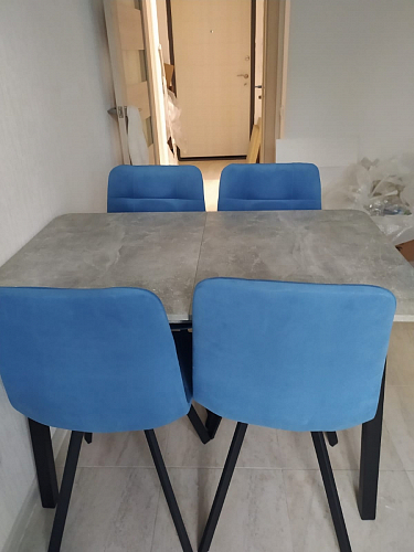 Комплект стульев Чилли 2 шт бежевый / черный фото покупателя 1325