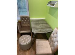 Стул Amelia white / fabric cream фото покупателя 2