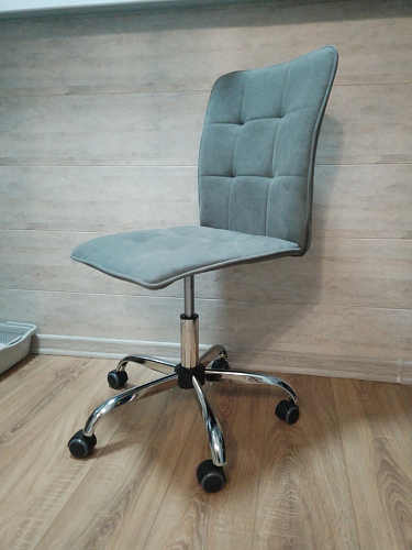 Компьютерное кресло One/Ван флок бежевый 7 фото покупателя 70