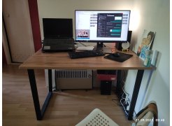 Стол Лота Лофт 120 25 мм сабия / черный матовый фото покупателя 816