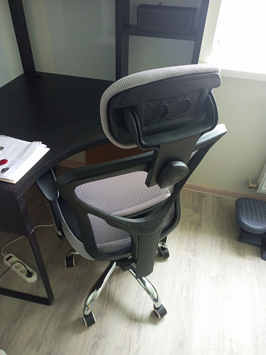 Компьютерное кресло Lody 1 фиолетовое / черное фото покупателя 13