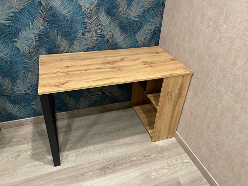 Письменный стол Битти Лофт 116х60х75 креатель / черный матовый фото покупателя 156