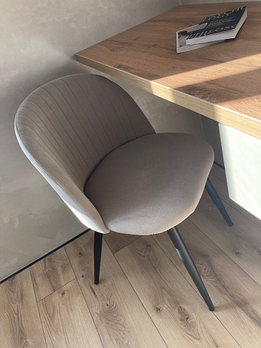 Стул на металлокаркасе Gabi wine red / black фото покупателя 236