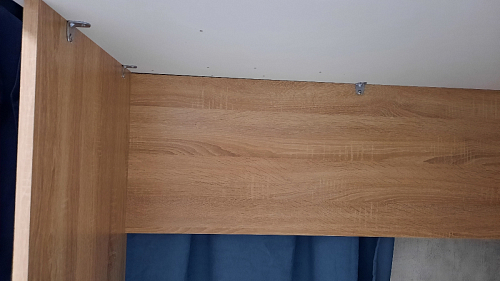 Компьютерный стол Лайт-2 120 см угловой дуб сонома / белый фото покупателя 8