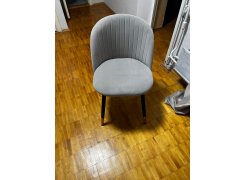 Стул на металлокаркасе Gabi 1 light purple / black фото покупателя 132