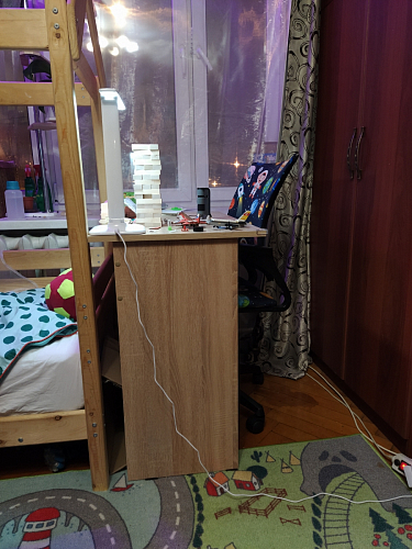 Стол письменный Kiwi белый - Уцененный экземпляр фото покупателя 113