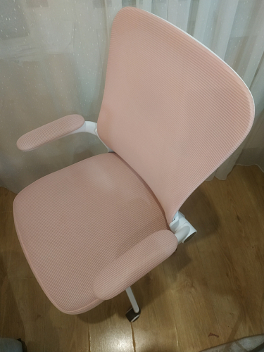 Компьютерное кресло Konfi dark gray / pink / white фото покупателя 279