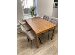 Стул на металлокаркасе Чилли синяя ткань / белый фото покупателя 378