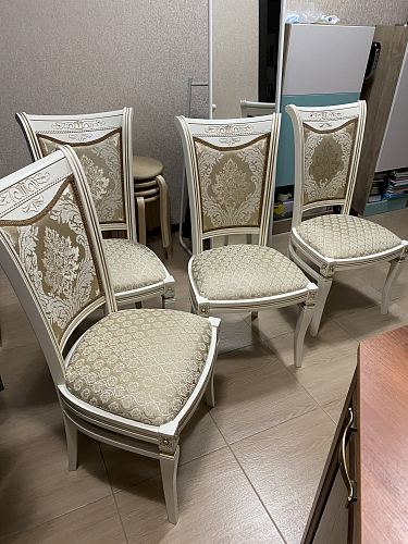 Стул Mariano молочный с патиной фото покупателя 7