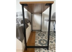 Барная стойка Дилан Лофт 120х40х90 бетон светлый фото покупателя 160