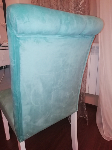 Стул Amelia white / fabric cream фото покупателя 28