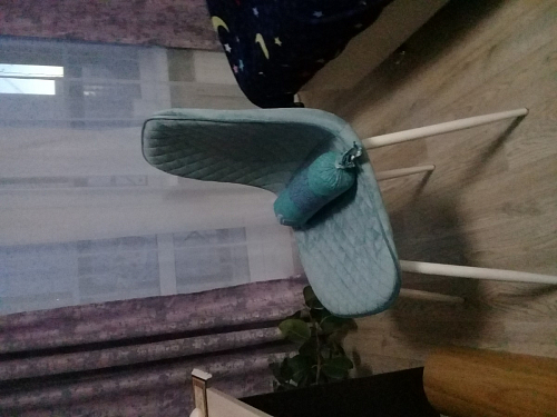 Стул на металлокаркасе Capri dark beige / white фото покупателя 136