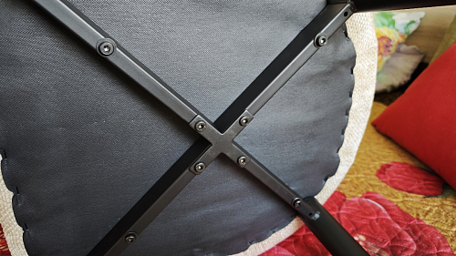 Стул на металлокаркасе Kora light purple / black фото покупателя 395