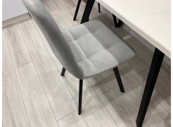 Стул на металлокаркасе Чилли горчичный / белый фото покупателя 146