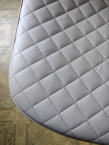 Стул на металлокаркасе Capri dark beige / white фото покупателя 19