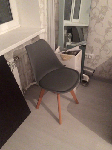 Деревянный стул Bonuss dark gray фото покупателя 57