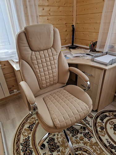 Компьютерное кресло Herd темно-бежевое фото покупателя 118