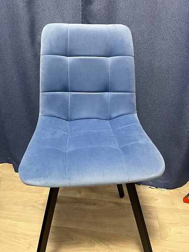 Стул на металлокаркасе Чилли бежевый / белый каркас фото покупателя 748