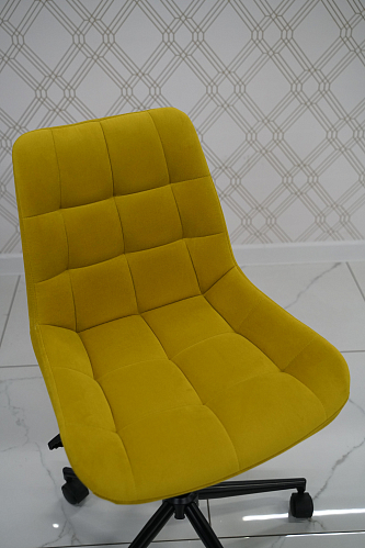 Компьютерное кресло Честер синий (velutto 46 ) / белый из шоурума 2