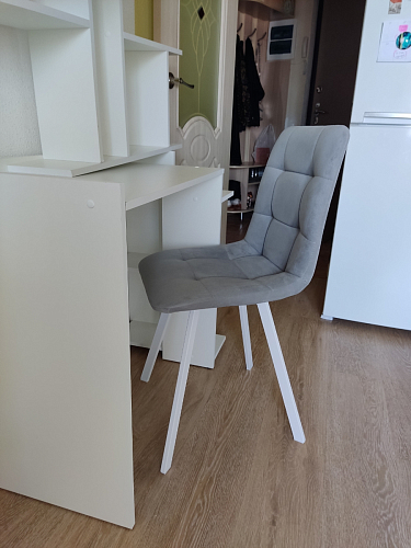 Комплект стульев Чилли 2 шт бежевый / черный фото покупателя 695