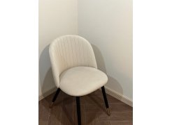 Стул на металлокаркасе Gabi 1 gray / black фото покупателя 641