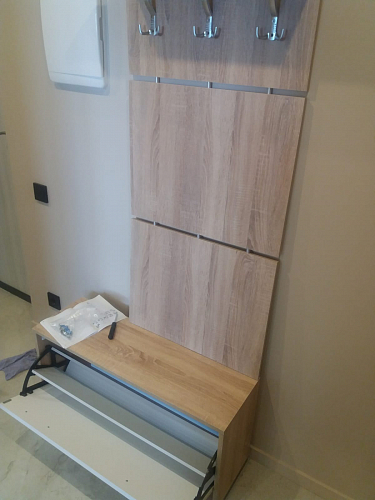 Вешалка ВШ-5.1 дуб сонома фото покупателя 1