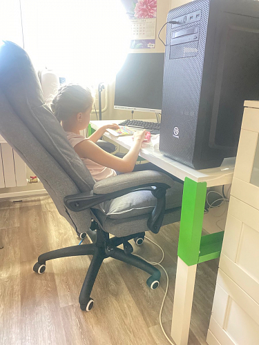 Компьютерное кресло Rapid серое фото покупателя 114