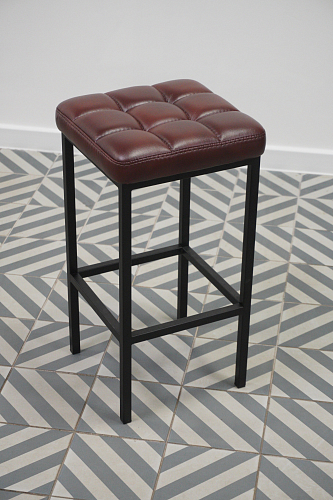 Барный стул Лофт линкольн белый / белый матовый из шоурума 4