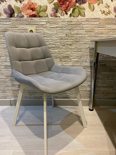 Стул на металлокаркасе Челси бирюзовый / черный фото покупателя 177