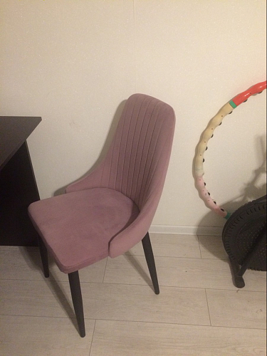 Стул на металлокаркасе Kora black / gray фото покупателя 40