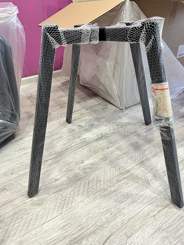 Стул на металлокаркасе Чилли зеленый / черный фото покупателя 1421