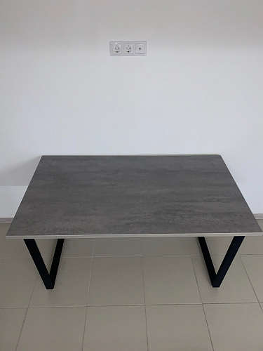 Деревянный стол Лота Лофт 120x75 дуб крафт табачный / черный матовый фото покупателя 698