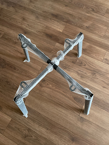 Стул на металлокаркасе Челси бежевый / белый каркас фото покупателя 70