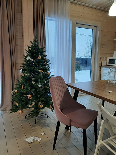 Стул на металлокаркасе Kora black / gray фото покупателя 280