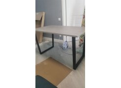 Стол Лота Лофт 120 25 мм сабия / черный матовый фото покупателя 159