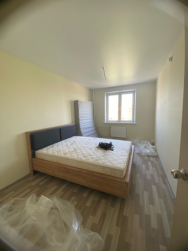 Двуспальная кровать Клауд 160х200 парящая дуб крафт золотой / антрацит фото покупателя 113