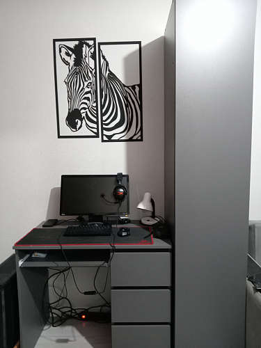 Письменный стол Мадера СМП 900 левый ЛДСП сонома фото покупателя 1