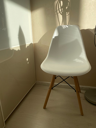 Пластиковый стул Eames PC-015 серый фото покупателя 465