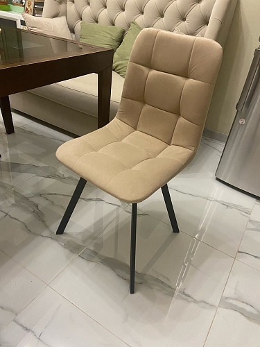 Стул на металлокаркасе Чилли зеленый / белый каркас фото покупателя 297